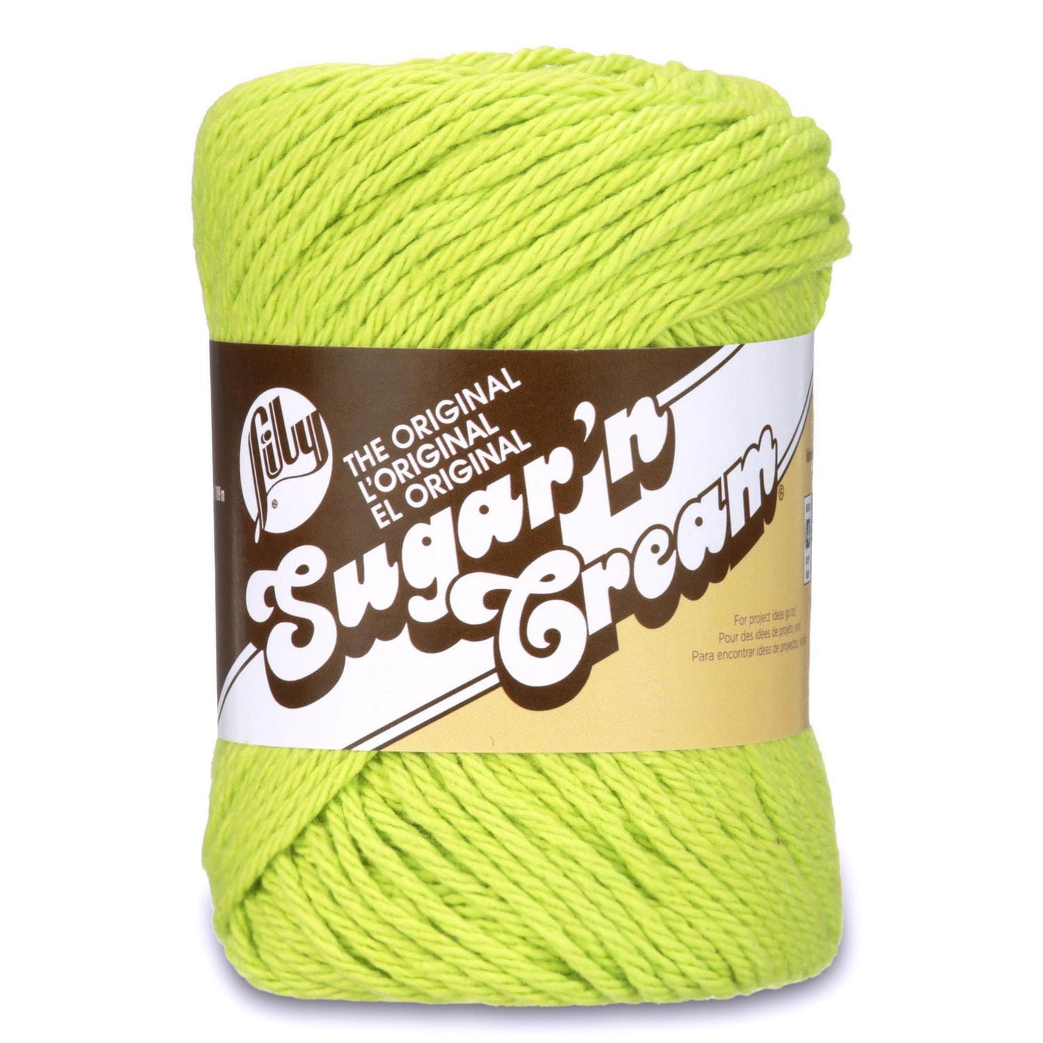 Lily Sugar'n Cream® le Fil Original, Coton #4 Moyen, 2,5oz/71g, 120 Yards