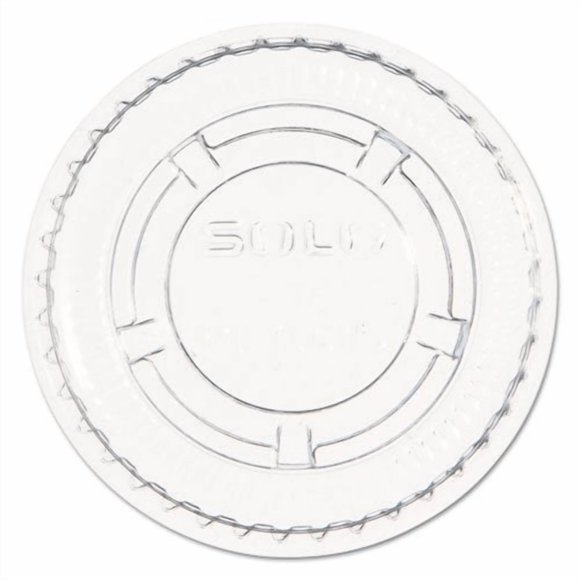 Dart Solo Lid Clear Plastic Lid, PL100N - CASE of 2500