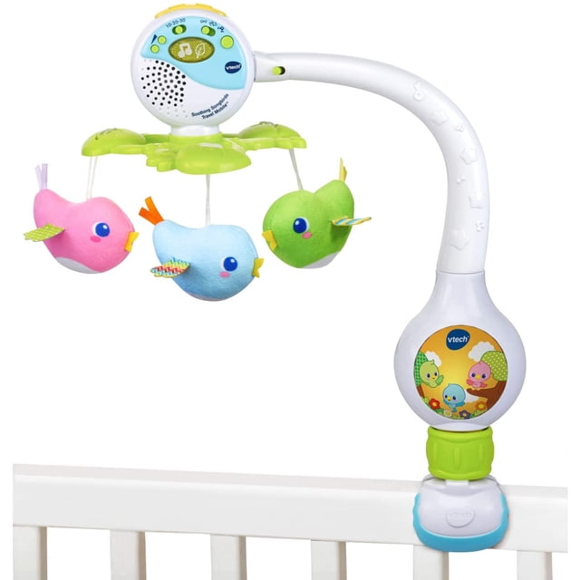 Móvil de viaje para pájaros cantores Vtech Color blanco