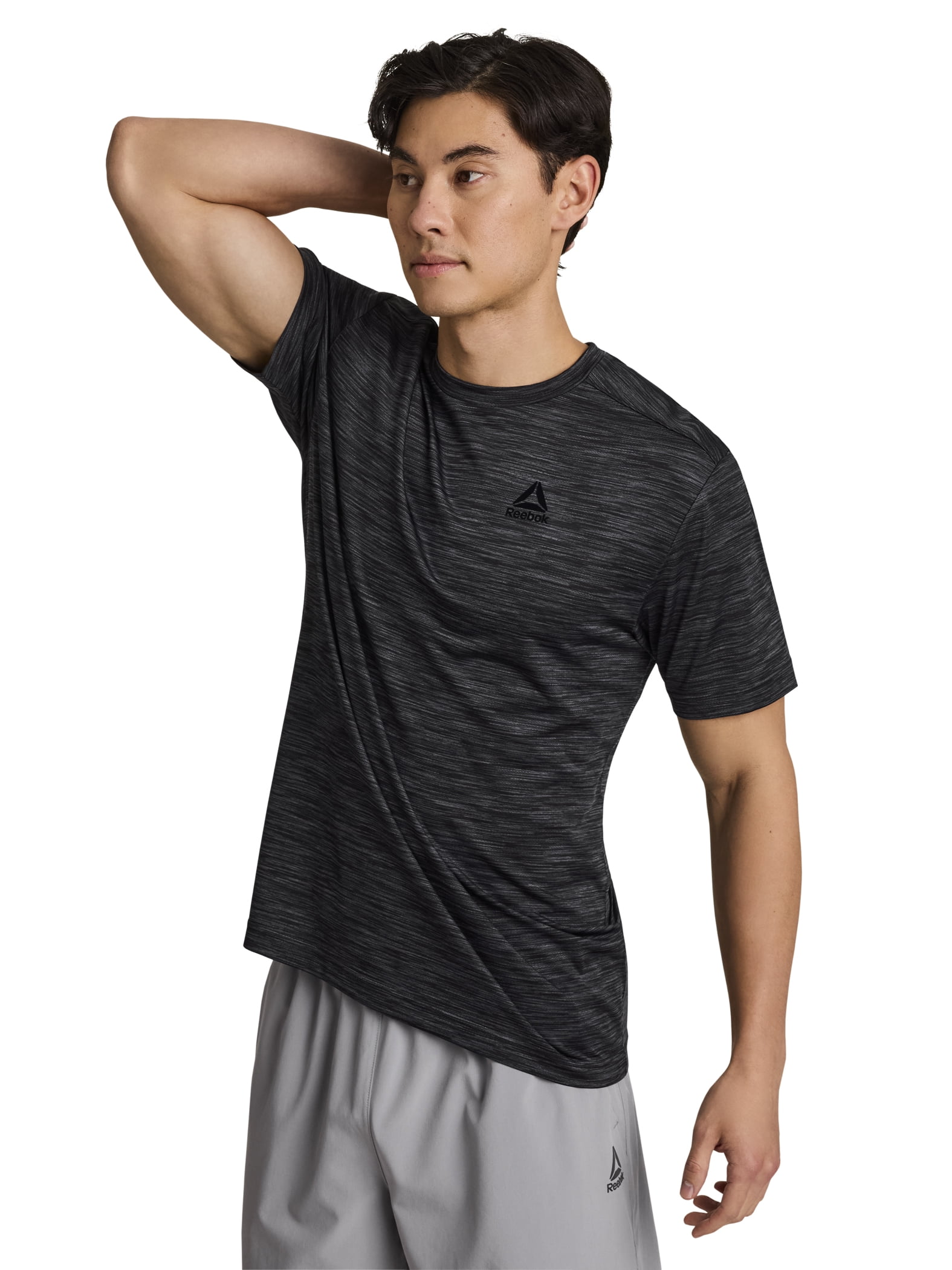 Reebok Men's & Big Men's Stride Performance Tee Shirt, Sizes XS-5XL