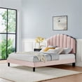 thumbnail image 2 of Daisy Performance Velvet Twin Platform Bed-MOD-7043, 2 of 9