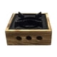 thumbnail image 3 of Estufas de alcohol portátiles Quemador Horno Estofado Olla caliente con base de madera Ligero 16cm Cola Estufas de campamento, 3 of 8