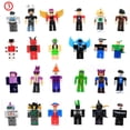 thumbnail image 3 of Bloques de figuras del mundo virtual de minifiguras de Roblox Vevor 24 piezas, 3 of 4