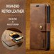 thumbnail image 2 of For iPhone 15 14Pro Max 13 12 11 Pro Max Plus XS X XR Deluxe removable magnetic wallet flip cover cell phone leather case, 2 of 5