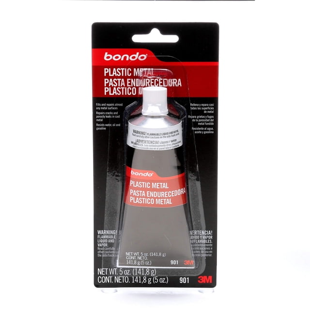 Sellador de metal plástico Bondo 3M 150 ml para superficies metálicas