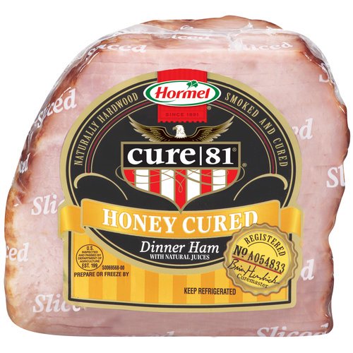 Hormel Cure 81 Honey Cured Boneless Sliced Quarter Ham, 1.53.0 lb