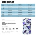 thumbnail image 5 of Lsque Butterflies Print Men's Cotton Blend Sleeveless Muscle Shirts (S-3XL)- Moisture Wicking, Odor Protection, UPF 30+,3X-Large, 5 of 8