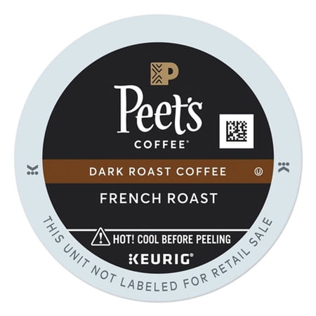 Peets Coffee & Tea French Roast Coffee K-Cups, 22/Box