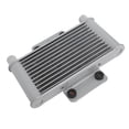 thumbnail image 1 of Transmission Oil Cooler Radiator, High Performance Engine Coolant Radiator  Efficient Reduce Engine Wear Increase Power  for 50cc-250cc for ATVs, 1 of 7
