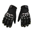thumbnail image 2 of Guantes de Motocicleta con Pantalla Táctil y Dedos Completos con Palma Antideslizante Elasticidad Ajustable Adecuados para Andar en Bicicleta de Montaña Carreras de Carretera ANGGREK Otros, 2 of 8