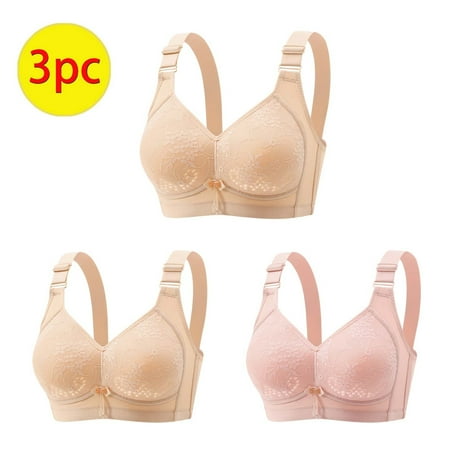 Ndbuld Deals Up to 35% off Women s 18 Hour Comfort Bandeau Wireless Full Cup Bra  Fashion Comfort Bra Lace Breathable Non-Steel Ring Underwire Bra Yellow XL