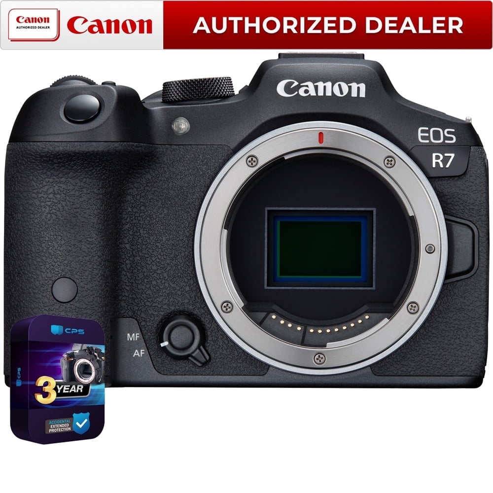 Canon EOS R7 Mirrorless Camera Body for Sports Wildlife, 32.5 MP