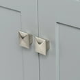 thumbnail image 4 of Ariel Cambridge 49 In. Oval Sink Vanity With White Quartz Countertop In Grey, 4 of 10
