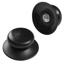 Unique Bargains 2 Pcs Kitchen Plastic Round Shaped Skillet Frying Handgrip Pan Pot Lid Cover Knob