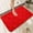 Watermelon Red, variant on sruoe Bath Mat Rugs, Bath Mats for Bathroom Floor, Extra Absorbent Quick Dry Bathroom Mats, Washable Bath Rugs and Mats, Bath Carpet for Shower, Polyester, Brown