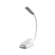 thumbnail image 3 of Clip de lectura Luz recargable Lámpara LED 1.8W STEPLESS Dimmable Eye Protection Brillo Estudiantes Plástico Maquillaje Iluminación Inevent HA009589-00B, 3 of 6