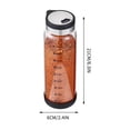 thumbnail image 3 of Glass Spice Shaker Bottle with Adjustable Pour Lid, 150ml Seasoning Dispenser with Measurement Marks, Stainless Steel Shaker Jar for Kitchen, Pepper, Salt, and Dry Spices Storage, 3 of 5
