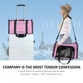 thumbnail image 4 of Cat Carriers Dog Carrier Pet Carrier for Small Medium Cats Dogs Puppies up to 15 Lbs, TSA Airline Approved Small Dog Carrier Soft Sided, Collapsible Travel Puppy Carrier - Pink, 4 of 8