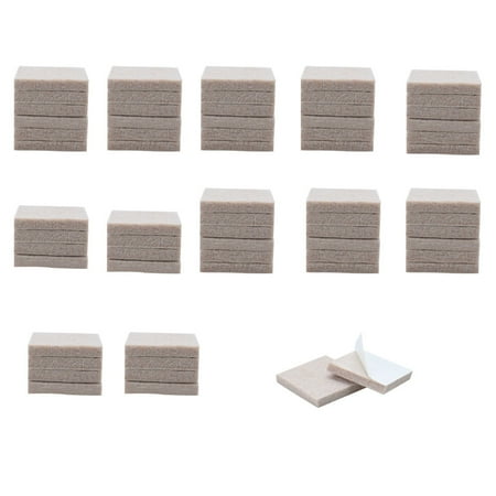 60pcs Felt Furniture Pads Square 1 8 Floor Protector For Bed Legs 60pcs Felt Furniture Pads Square 1 8 Floor Protector For Bed Legs Feet