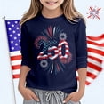 thumbnail image 2 of MAIHAN America 250 Shirt July 4th 250th Birthday T-Shirt Summer America Patriotic Tee Tops 1776-2026 Tshirt Kids Summer Tops for Girls 2026, 2 of 5