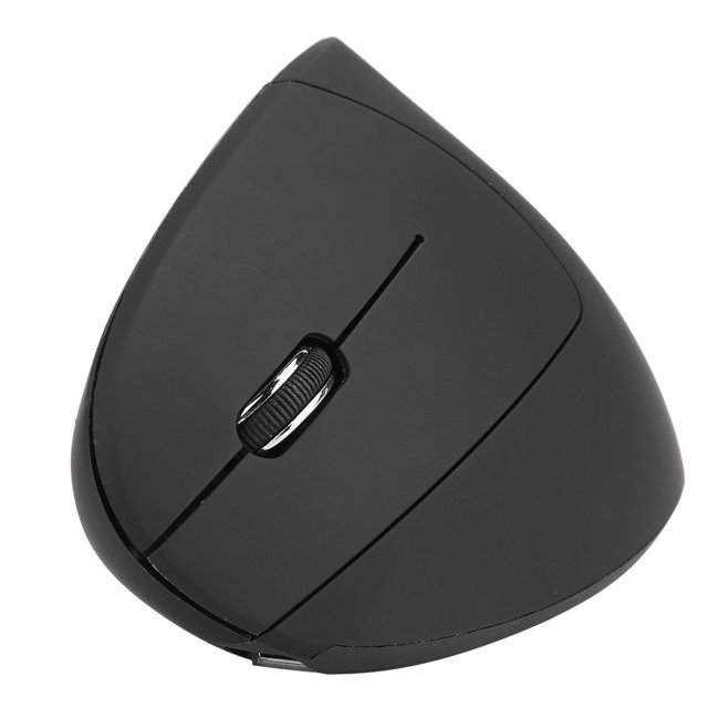 Ratón inalámbrico vertical de 2,4 G para zurdos, diseño ergonómico, recargable y con batería incorporada