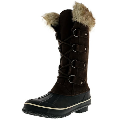 Kreated Equal Faux Fur Women's Tall Arctic Winter Boots - 8M - Brown