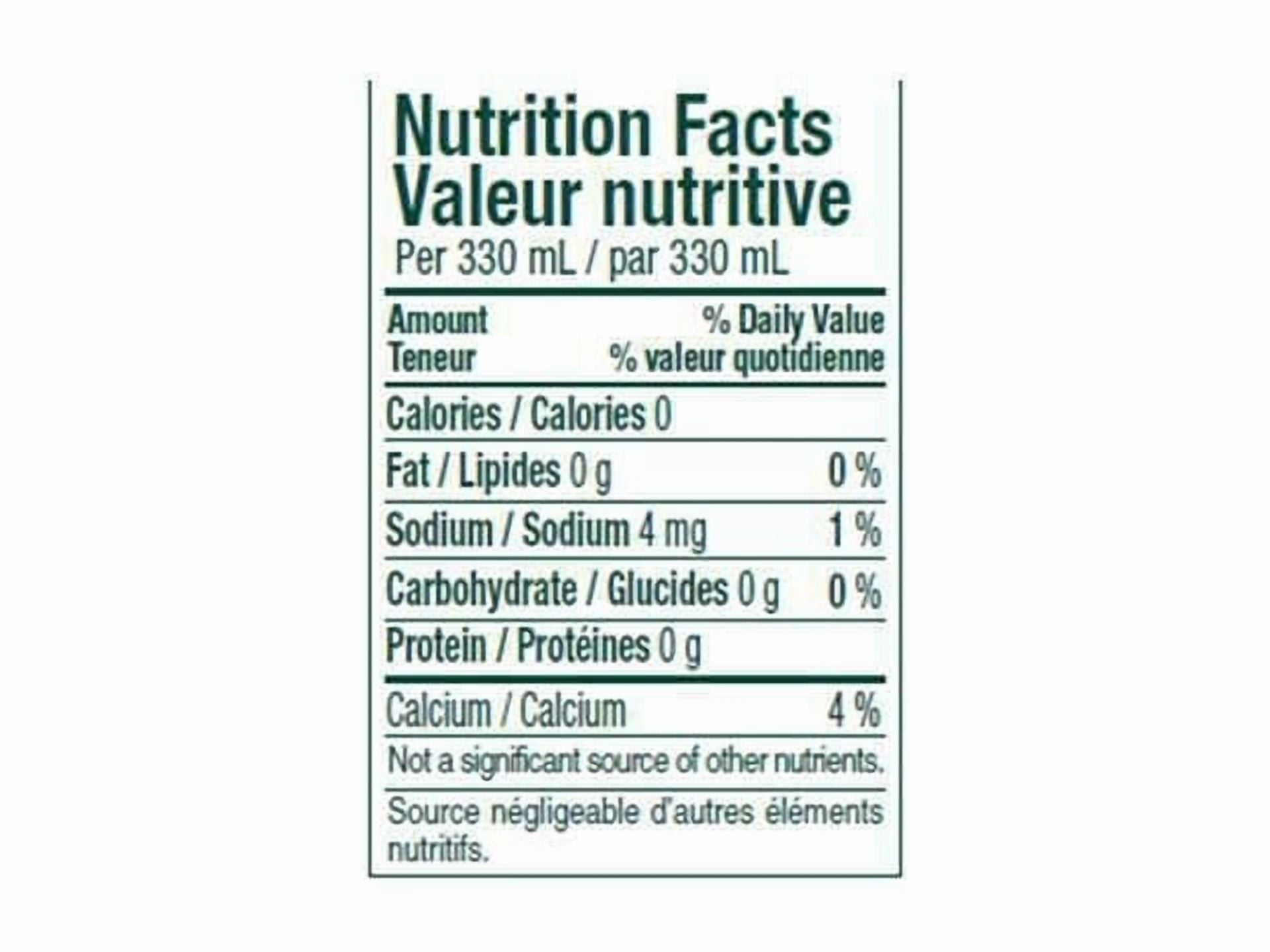 Perrier Sparkling Carbonated Water – 4x330 mL Glass Bottle, 4 x 330mL