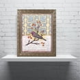thumbnail image 3 of Trademark Fine Art 'Chilmark Finch' Canvas Art by Rachel Paxton, Gold Ornate Frame, 3 of 3