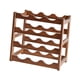 thumbnail image 1 of Estante de madera para vino tinto, decoración, material grueso, soporte para vino. 4 capas 12 botellas, 1 of 9