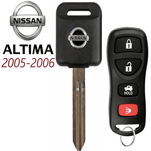 New Nissan Altima 2005-2006  Ni04 Transponder Chip Id46 Key   4 Button Remote Kbrastu15 VLS