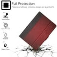 thumbnail image 2 of Allytech Case for All-New Kindle Paperwhite 6.8" (11th Gen 2021 Released), Smart Auto Wake Sleep Wallet Book Stand Shockproof Case for Kindle Paperwhite 2021 Signature Edition E-Reader, Red, 2 of 7