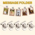 thumbnail image 5 of 5Pcs Fridge Magnet Clips Message Note Holder Grip Magnetic Home Office Metal, 5 of 5