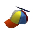 thumbnail image 3 of Sombrero de hélice Yuyangstore Gorra de béisbol desmontable azul, 3 of 8