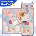 thumbnail image 4 of Pioneer Flower Floral Print Pattern Toddler Nap Mats for Kids Preschool,Sleeping Mat Bag or Kids,Toddler Sleeping Bag,Toddler Nap Mat or Daycare, 4 of 6