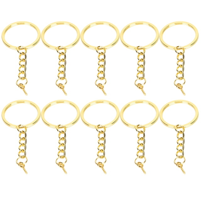 Key Chain, Diy Accessory Excellent Alloy Material Easy Use Alloy Key Chain For Fashion Accessories For Love Gift For Girlfriend Gift For Girls Accessories Silver,Gold