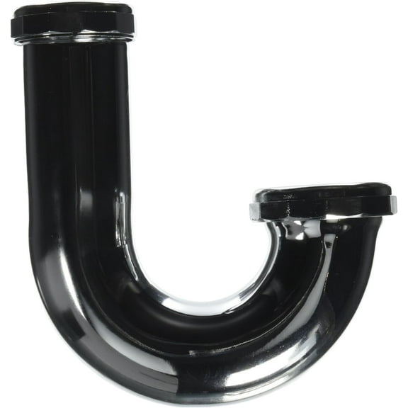 LASCO 03-3515 1-1/2-Inch by 1-1/4-Inch Reducing Chrome Plated Brass 22 Gauge J-Bend