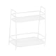 thumbnail image 2 of Estante de especias de 2 niveles, independiente, para gabinete de cocina y encimera de baño Blanco, 2 of 9