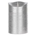 thumbnail image 2 of Melrose Flameless LED Pillar Candles with Remote - 5.25" - Silver, 2 of 2
