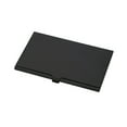 thumbnail image 1 of fastboy Large Capacity Portable Digital Memory Card Protective Case Business Name Cards Organizer Protection Aluminum Box Protector Black, 1 of 9