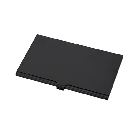 Xingzhi Large Capacity Portable Digital Memory Card Protective Case Business Name Cards Organizer Protection Aluminum Box Protector Black