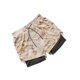thumbnail image 2 of Eigraketly 2021 pantalones cortos para correr de camuflaje para hombres 2 en 1 de pisos de secado rápido pantalones cortos deportivos para gimnasio Uniforme atlético Marrón militar XXL Eigraketly OD2835-20B, 2 of 6