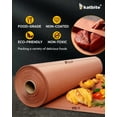 thumbnail image 5 of Katbite Butcher Paper Roll, 17 in x 190 ft, Food-Grade Peach, Unbleached, Unwaxed., 5 of 9