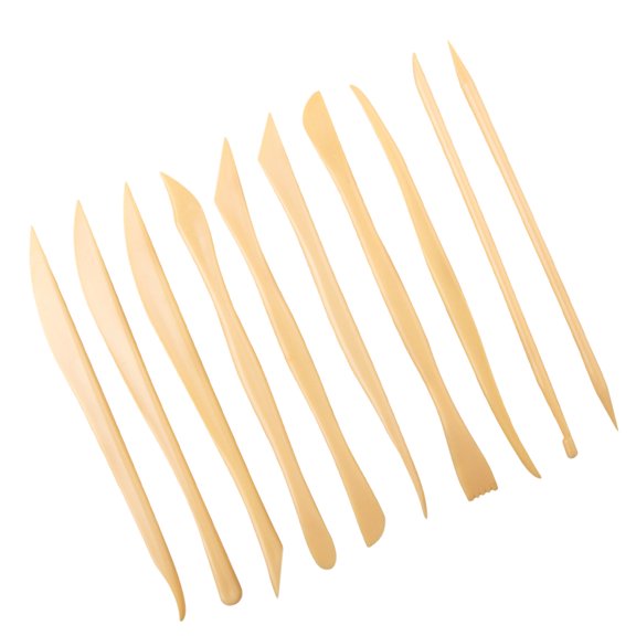OUNONA 10 Pcs Clay Brush Tool Clay Tools Portable Sculpting Tools 16*7.3cm