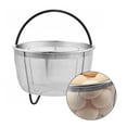 thumbnail image 4 of Pressure Cookers Steamer Basket Stainless Steel Mesh Meat Insert Strainer Steam Egg Meat Veggie Insert Steaming Tool, 4 of 7