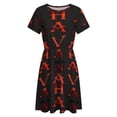 thumbnail image 4 of Havana Cuba Sundress Short Sleeve Dress Summer Women Clothes Dress for Women Dresses, 4 of 7