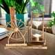 thumbnail image 5 of Xihbxyly Bola de Nieve de Cristal, Diseño de Torre de Reloj de Arena Vintage, Artesanía En Relieve, Luces Brillantes, Decoración Navideña de Mesa, Decoración para Sala de Estar o Dormitorio, Tamaño d, 5 of 6