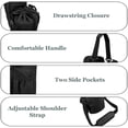 thumbnail image 4 of Water Bottle Holder with Strap, 32/40oz Insulation Water Bottle Carrier Bag with Phone Pocket, Water Bottle Sling Bag Crossbody Water Bottle Holder for Hiking Walking, 4 of 6