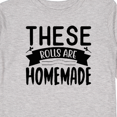 thumbnail image 4 of Inktastic Thanksgiving These Rolls Are Homemade Boys or Girls Long Sleeve Toddler T-Shirt, 4 of 5
