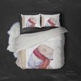 thumbnail image 3 of 3D Bear Quilt Cover Set Bedding Set Pillowcases 42, 3 of 3