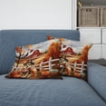 thumbnail image 2 of Thanksgiving Chihuahua Pilgrim Grateful, Thankful, Blessed Fall Welcome Pillow Cushion Double Sided Dog Lover Gifts Idea Throw Pillow - 00021, 2 of 4